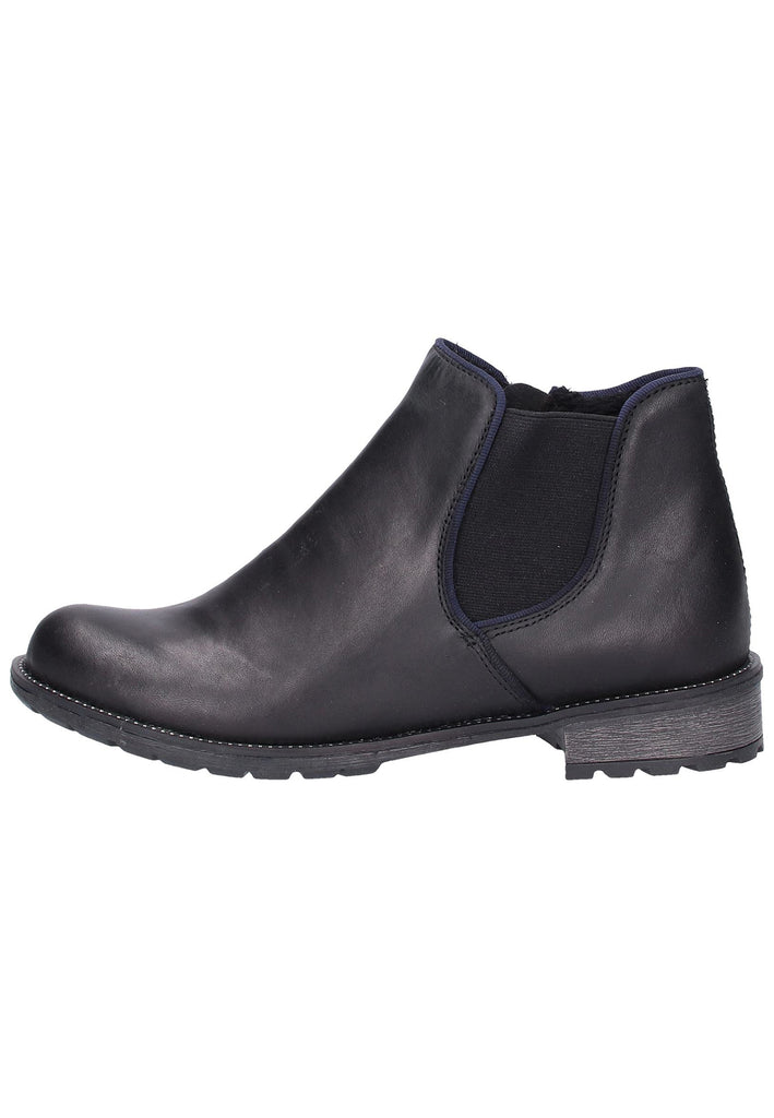 Remonte Stiefelette Leder Schwarz - surf4shoes