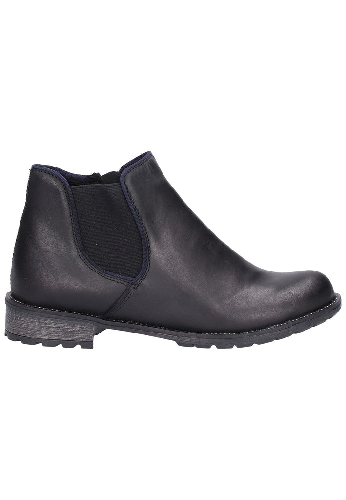 Remonte Stiefelette Leder Schwarz - surf4shoes