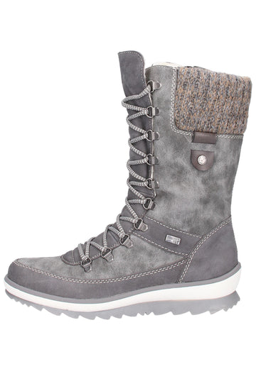 Remonte Stiefel Leder/Textil Grau - surf4shoes