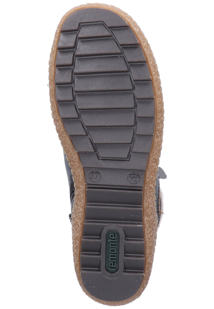 Remonte Stiefelette Leder Blau - surf4shoes