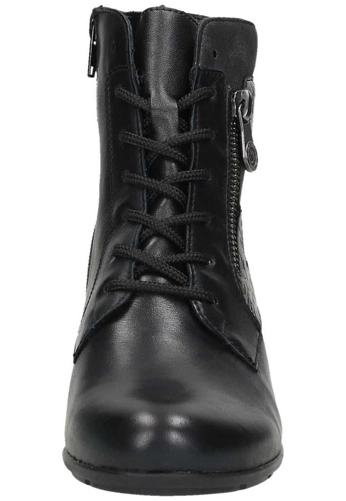Remonte Stiefelette Leder Schwarz - surf4shoes