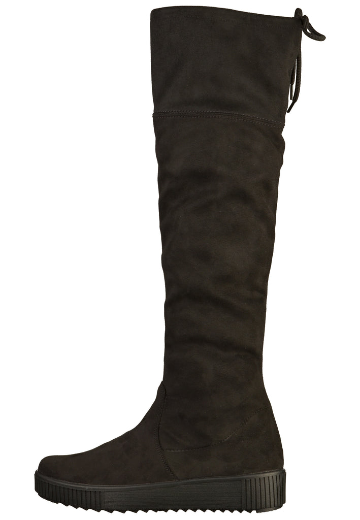 Remonte Stiefel Lederimitat Schwarz - surf4shoes