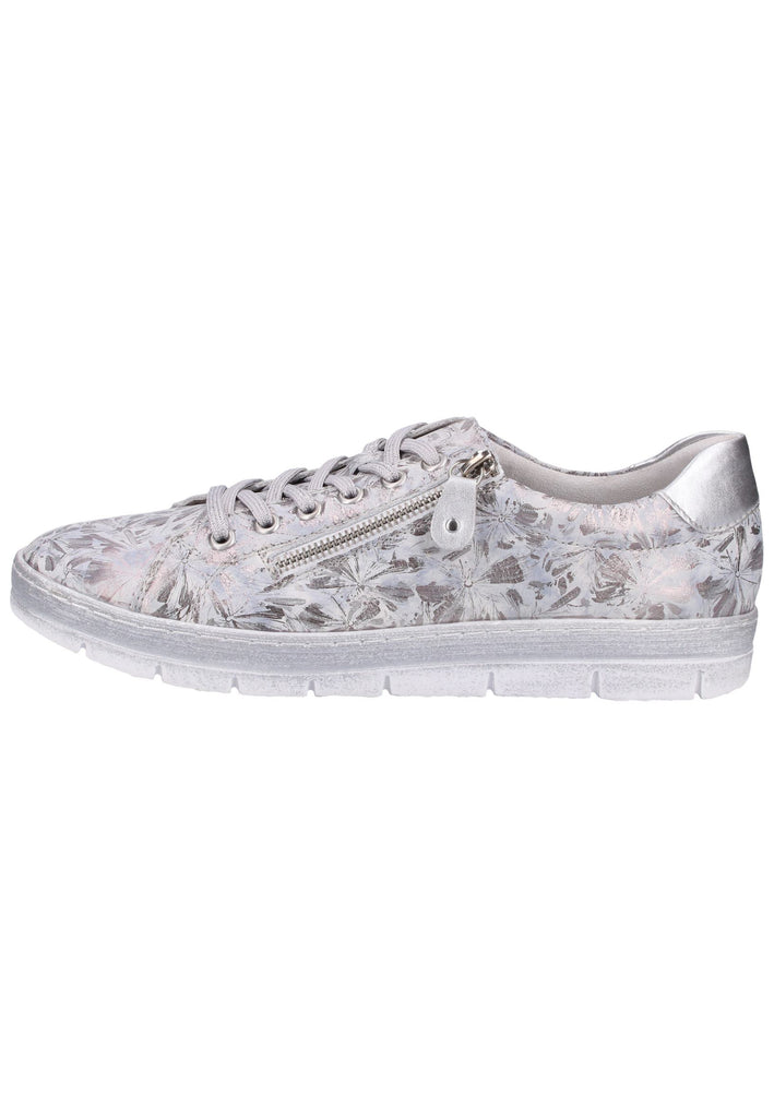 Remonte Halbschuhe Leder Silber - surf4shoes