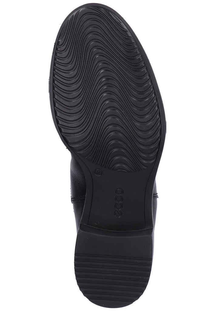 ecco Stiefelette Leder Black - surf4shoes