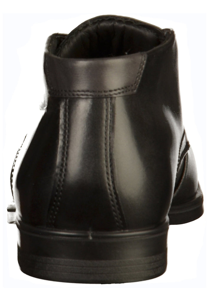 ecco Businessschuhe Leder Schwarz - surf4shoes