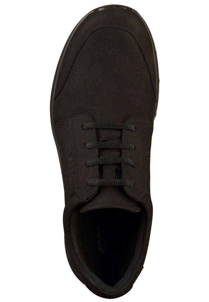 ecco Sneaker Leder Schwarz - surf4shoes