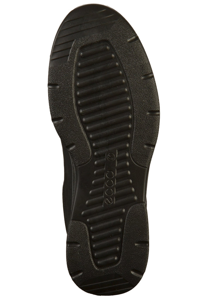 ecco Sneaker Leder Schwarz - surf4shoes