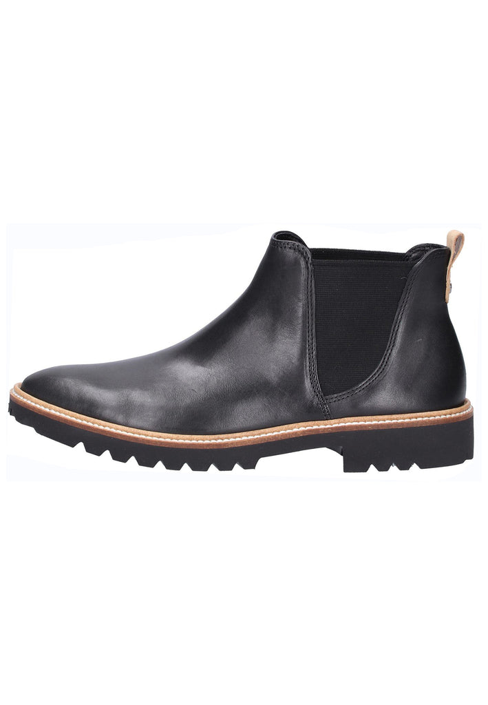 ecco Stiefelette Leder Schwarz - surf4shoes