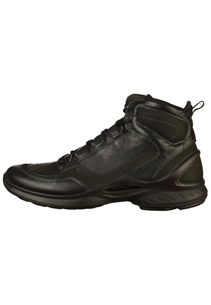 ecco Sneaker Leder Schwarz - surf4shoes