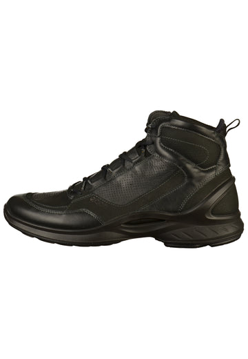 ecco Sneaker Leder Schwarz - surf4shoes