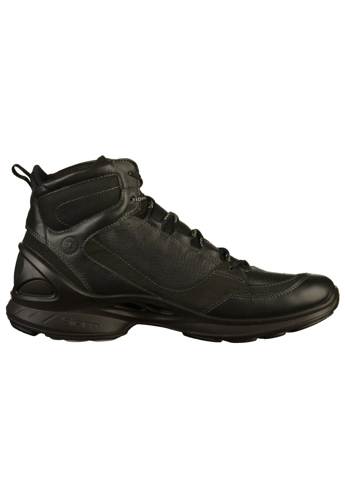 ecco Sneaker Leder Schwarz - surf4shoes