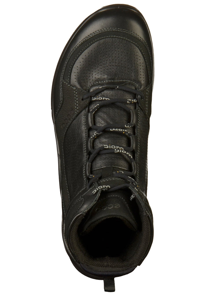 ecco Sneaker Leder Schwarz - surf4shoes