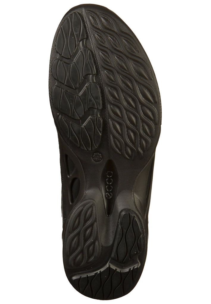 ecco Sneaker Leder Schwarz - surf4shoes