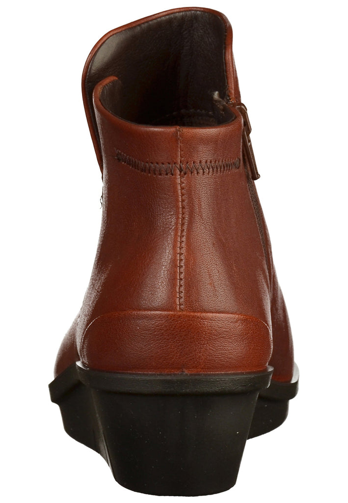 ecco Stiefelette Leder Cognac - surf4shoes