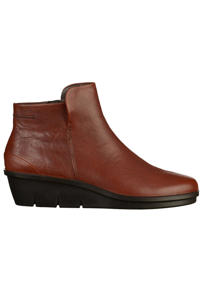 ecco Stiefelette Leder Cognac - surf4shoes