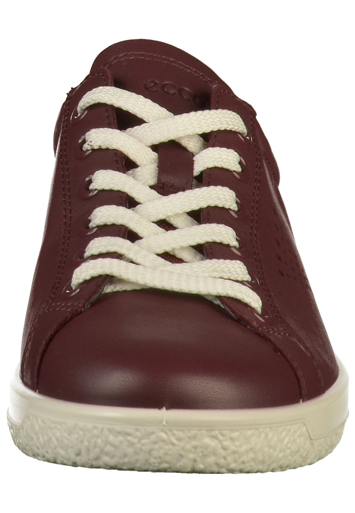 ecco Sneaker Leder Rot - surf4shoes