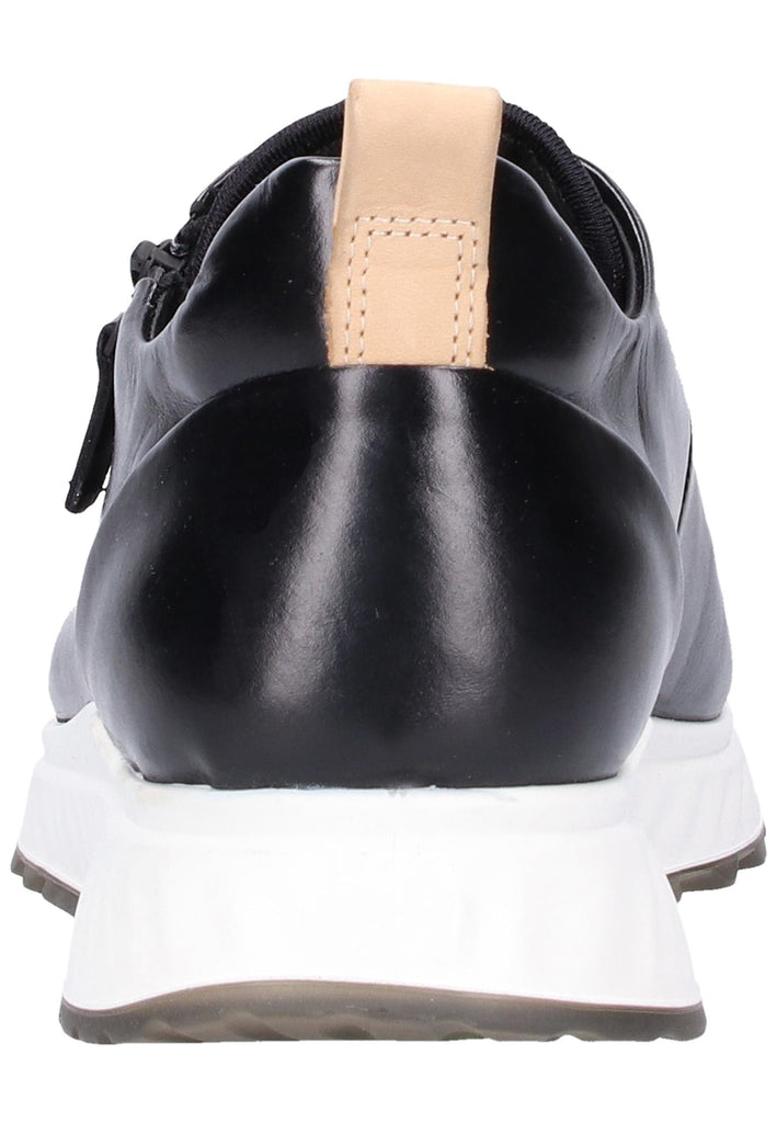 ecco Sneaker Leder Schwarz - surf4shoes