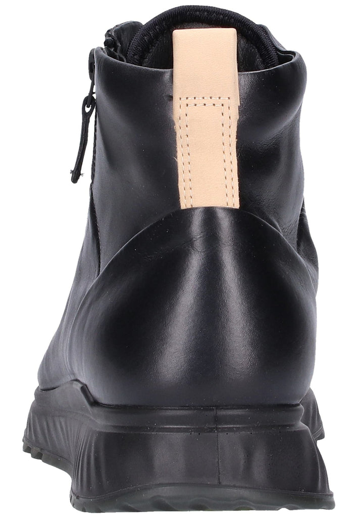 ecco Stiefelette Leder Schwarz - surf4shoes