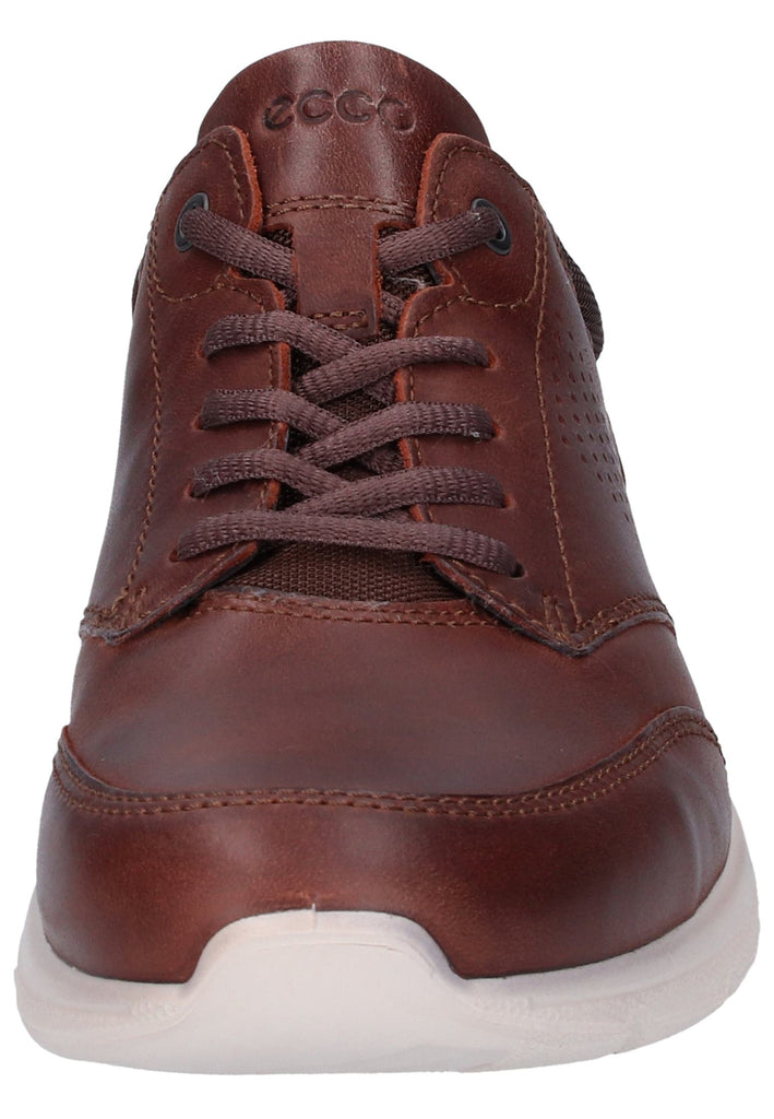 ecco Halbschuhe Leder/Textil Braun - surf4shoes