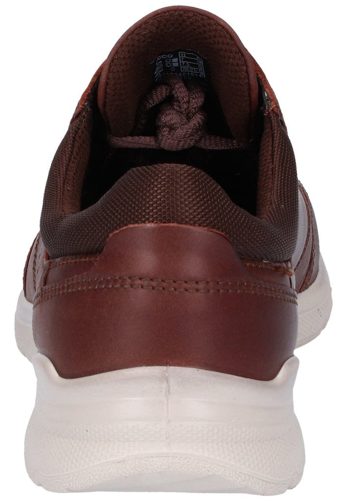 ecco Halbschuhe Leder/Textil Braun - surf4shoes
