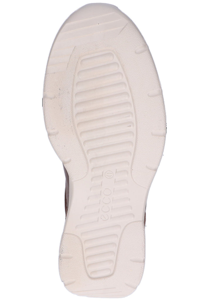 ecco Halbschuhe Leder/Textil Braun - surf4shoes