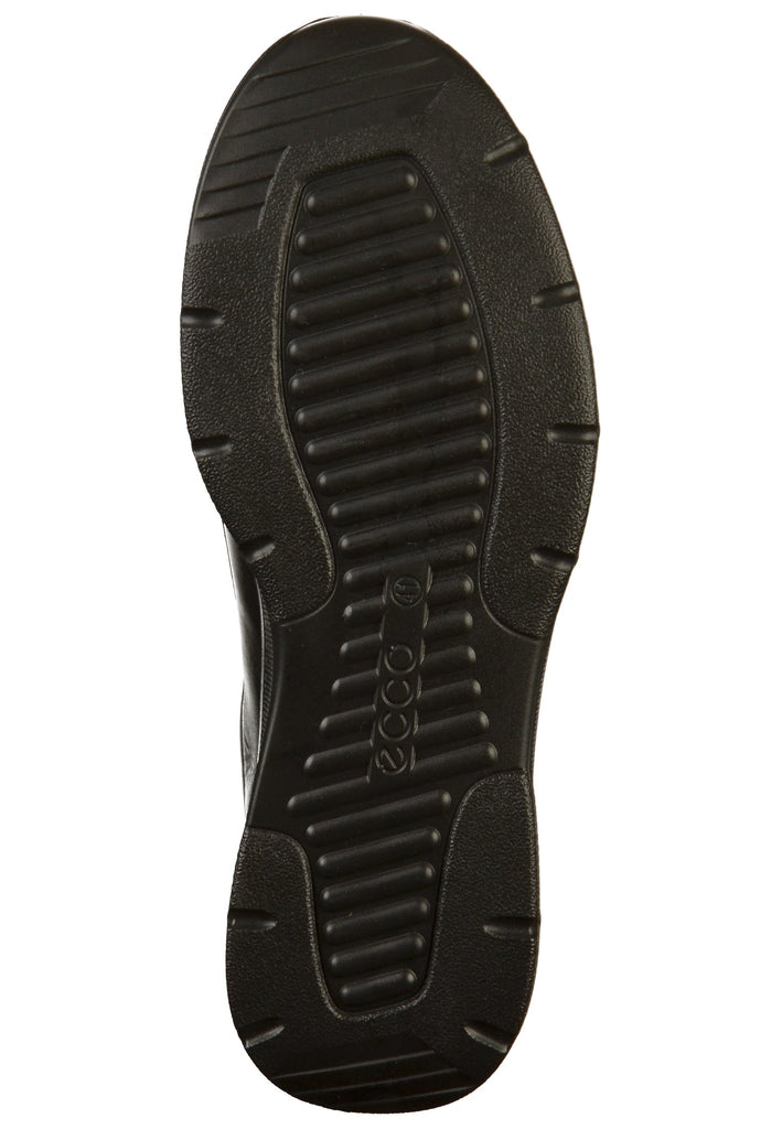 ecco Slipper Leder Schwarz - surf4shoes