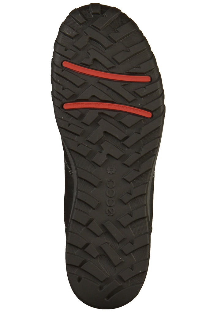 ecco Stiefelette Leder/Textil Schwarz - surf4shoes