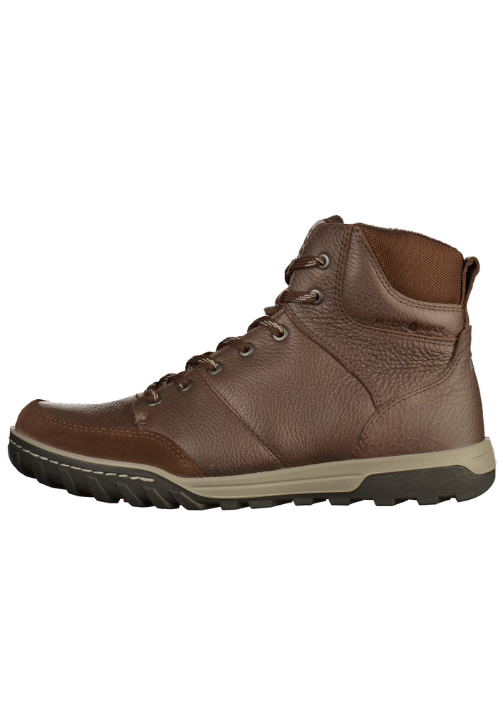 ecco Stiefelette Leder/Textil Dunkelbraun - surf4shoes