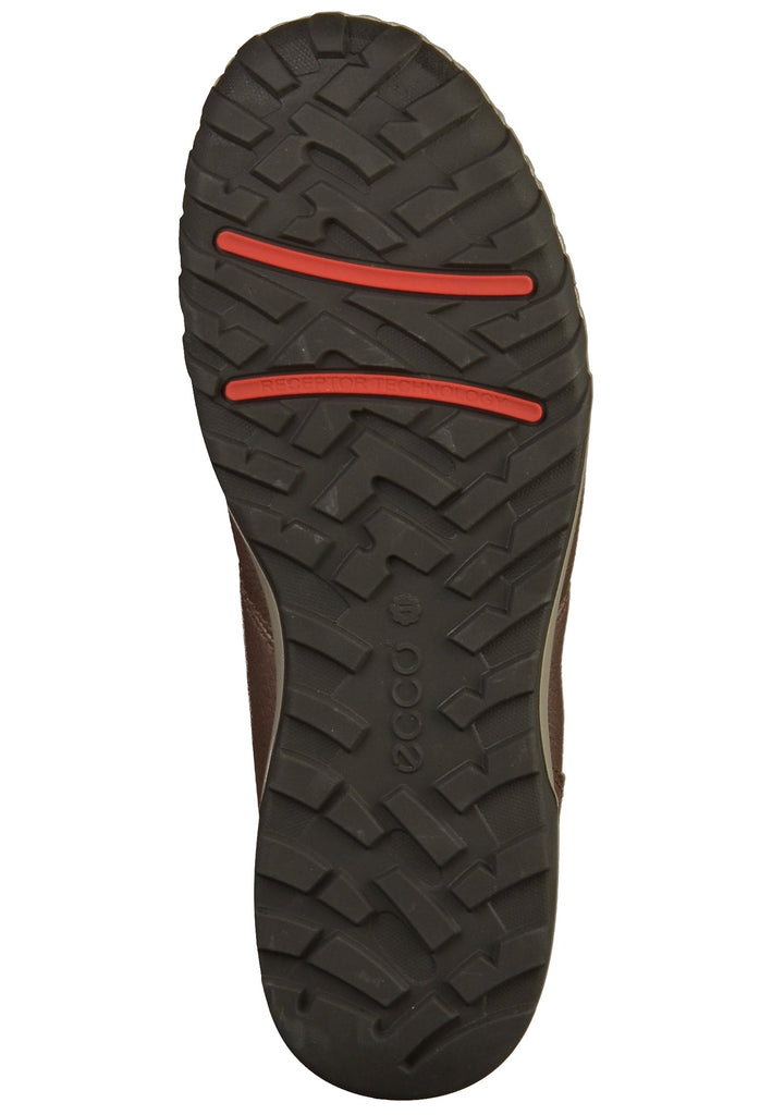 ecco Stiefelette Leder/Textil Dunkelbraun - surf4shoes