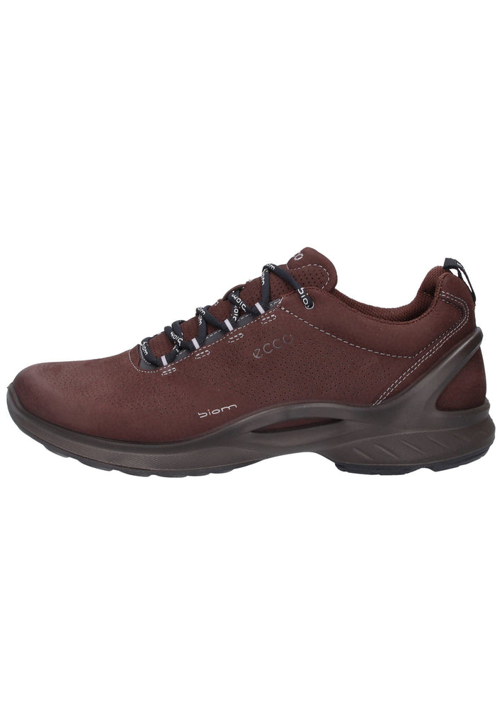 ecco Sneaker Leder Braun - surf4shoes