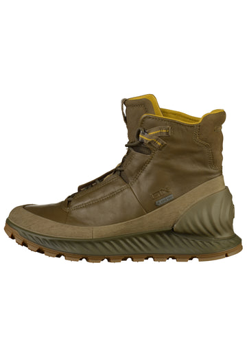 ecco Stiefelette Leder/Textil Oliv - surf4shoes