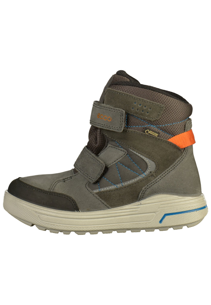 ecco Stiefelette Leder/Textil Dunkelgrau - surf4shoes