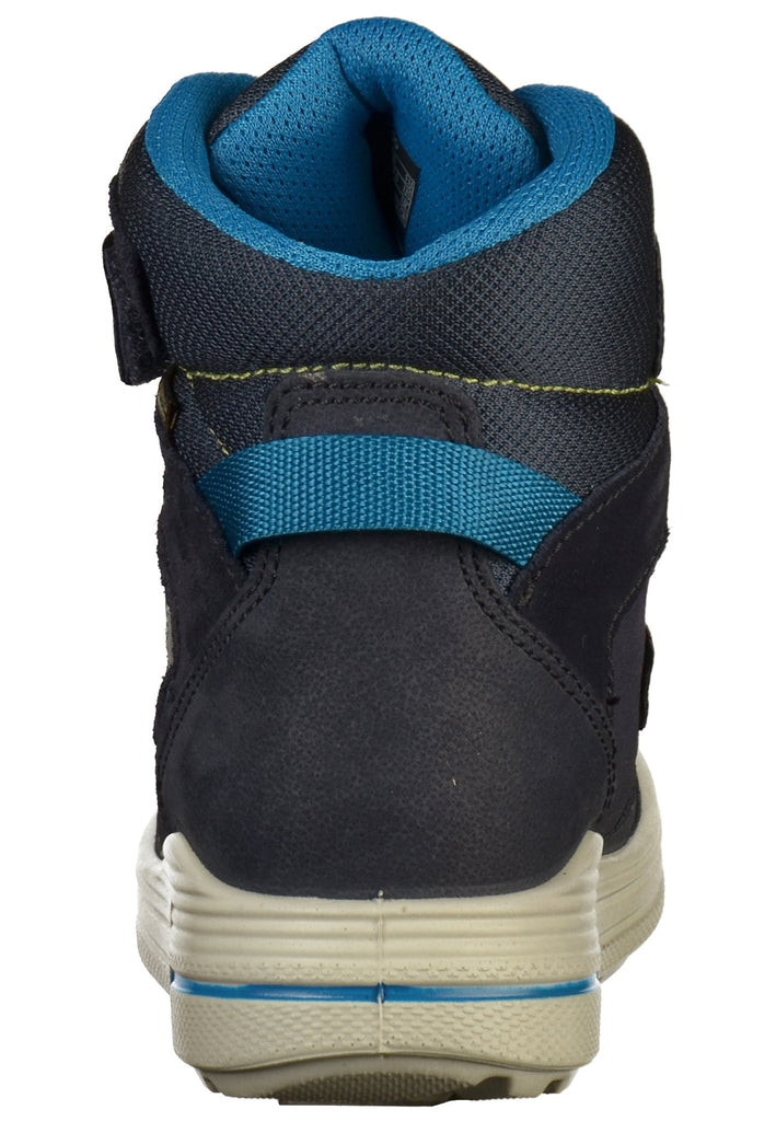 ecco Stiefelette Leder/Textil Blau - surf4shoes
