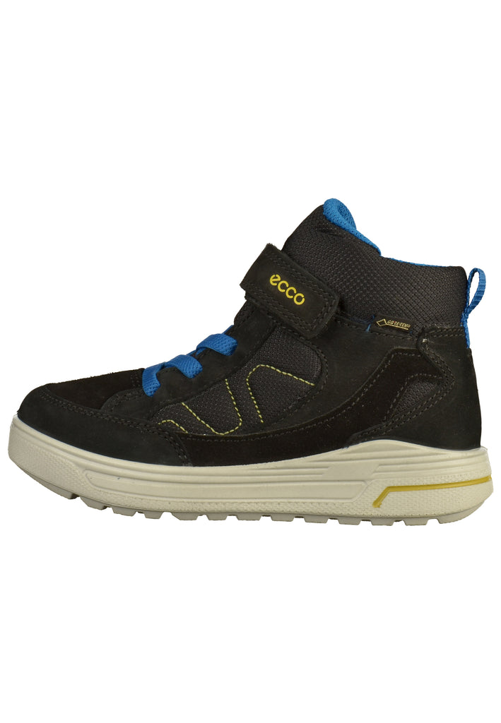 ecco Sneaker Leder/Textil Schwarz - surf4shoes