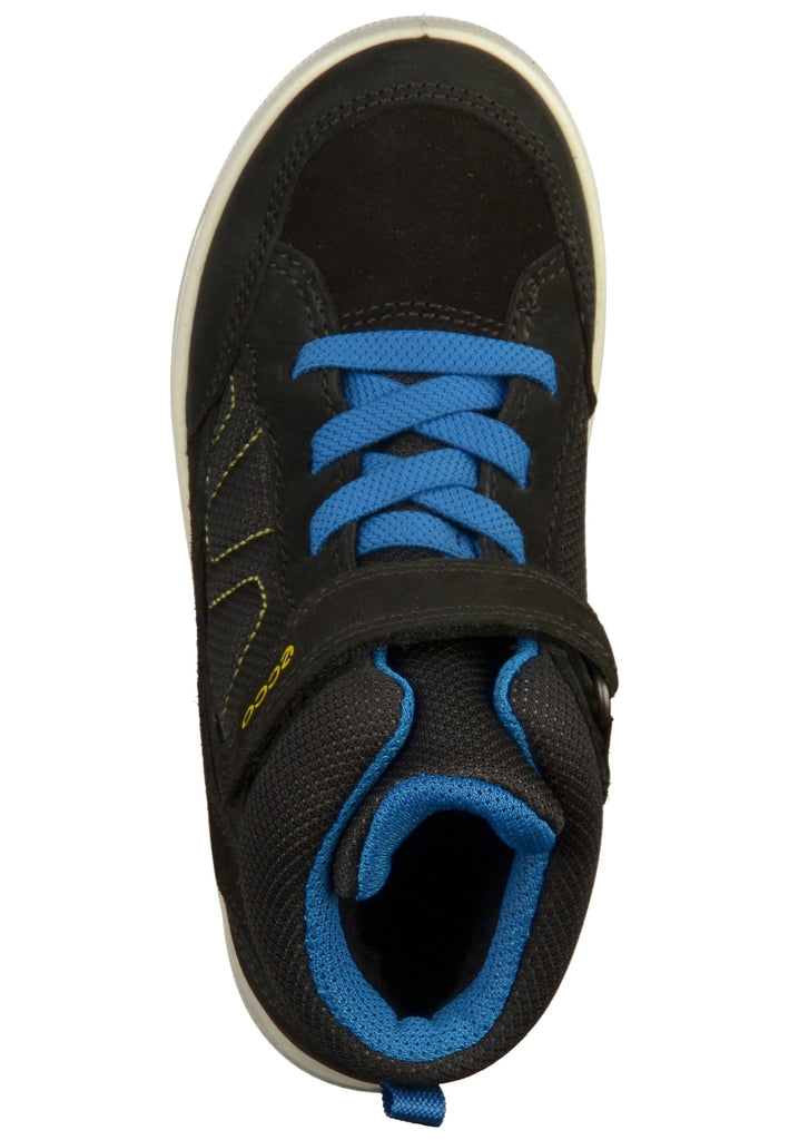 ecco Sneaker Leder/Textil Schwarz - surf4shoes