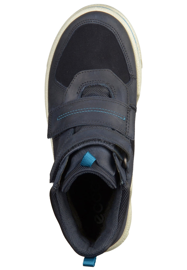 ecco Stiefelette Leder/Textil Dunkelblau - surf4shoes