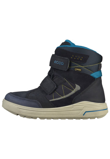 ecco Stiefelette Leder/Textil Blau - surf4shoes