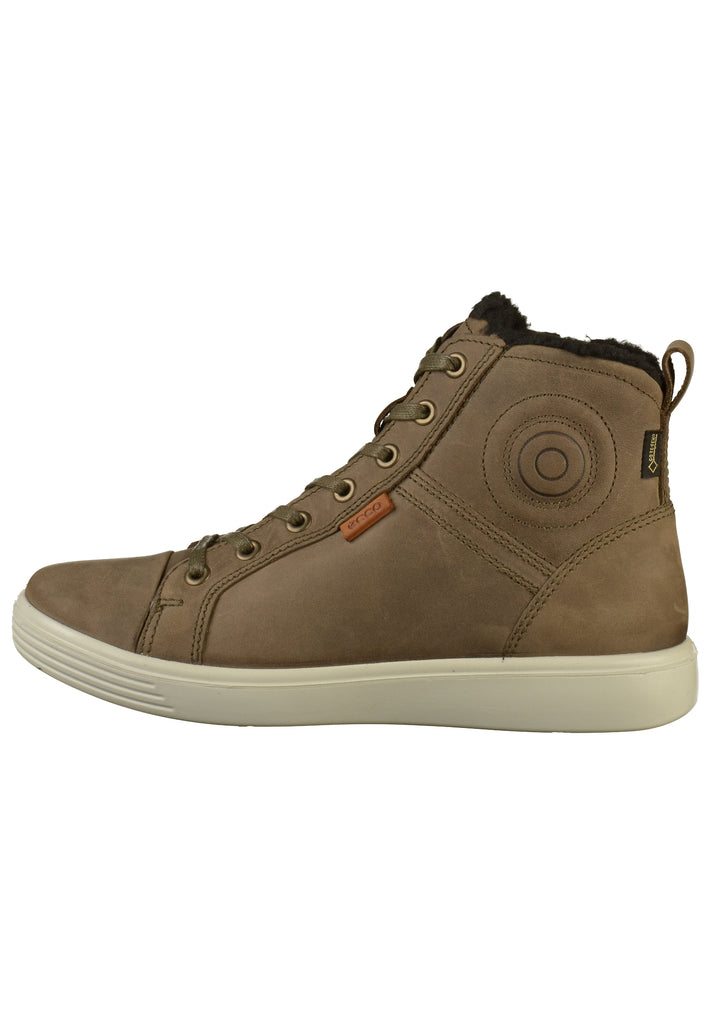 ecco Sneaker Nubukleder Braun - surf4shoes