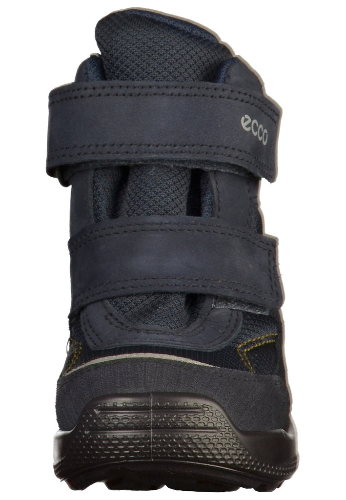 ecco Stiefel Leder/Textil Blau - surf4shoes