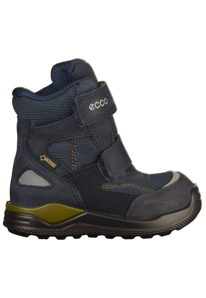 ecco Stiefel Leder/Textil Blau - surf4shoes