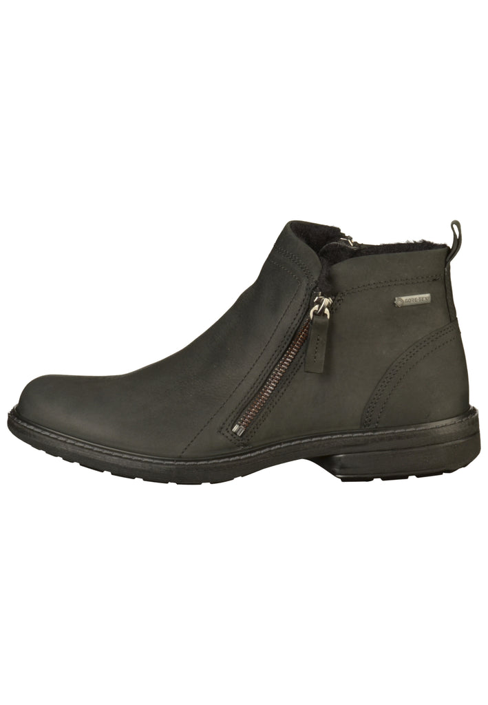 ecco Stiefelette Leder Schwarz - surf4shoes