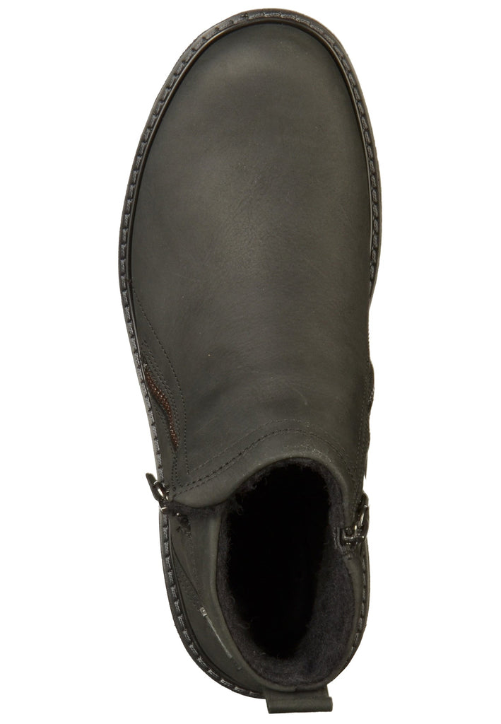 ecco Stiefelette Leder Schwarz - surf4shoes