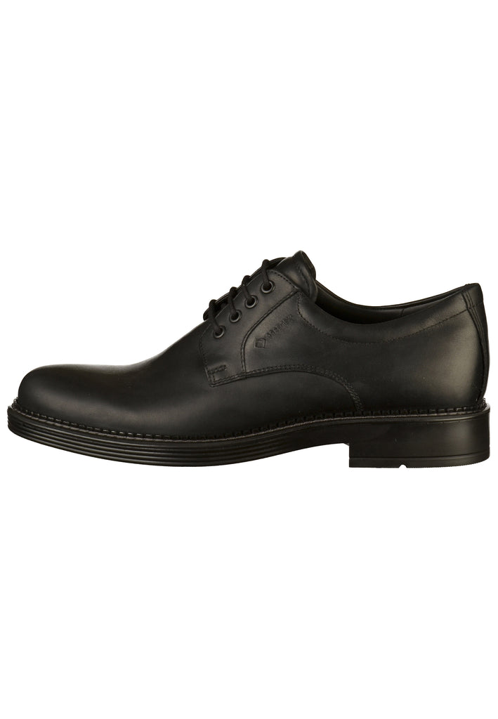 ecco Businessschuhe Leder Schwarz - surf4shoes