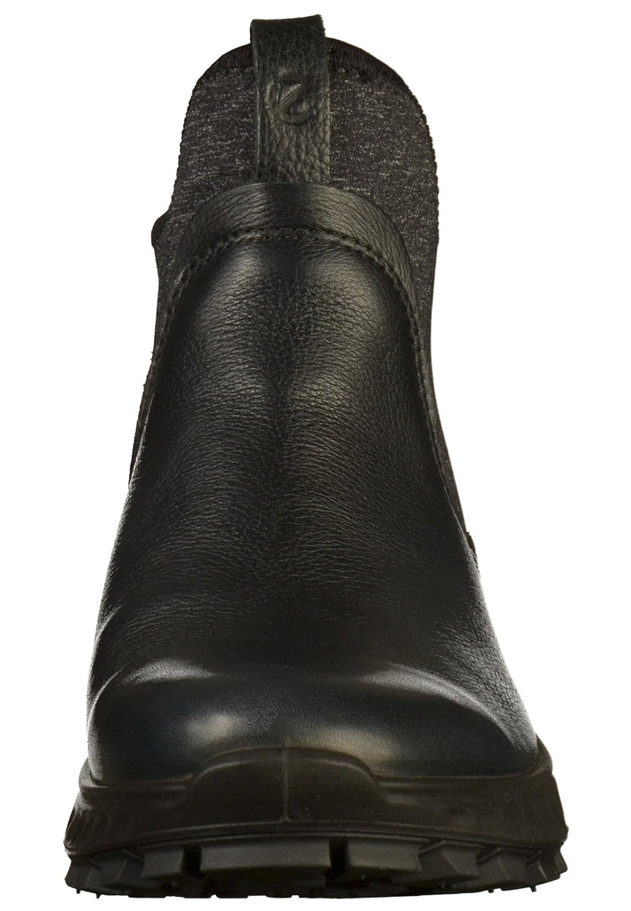 ecco Stiefelette Leder/Textil Schwarz - surf4shoes