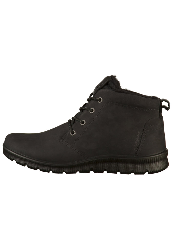 ecco Sneaker Leder Schwarz - surf4shoes