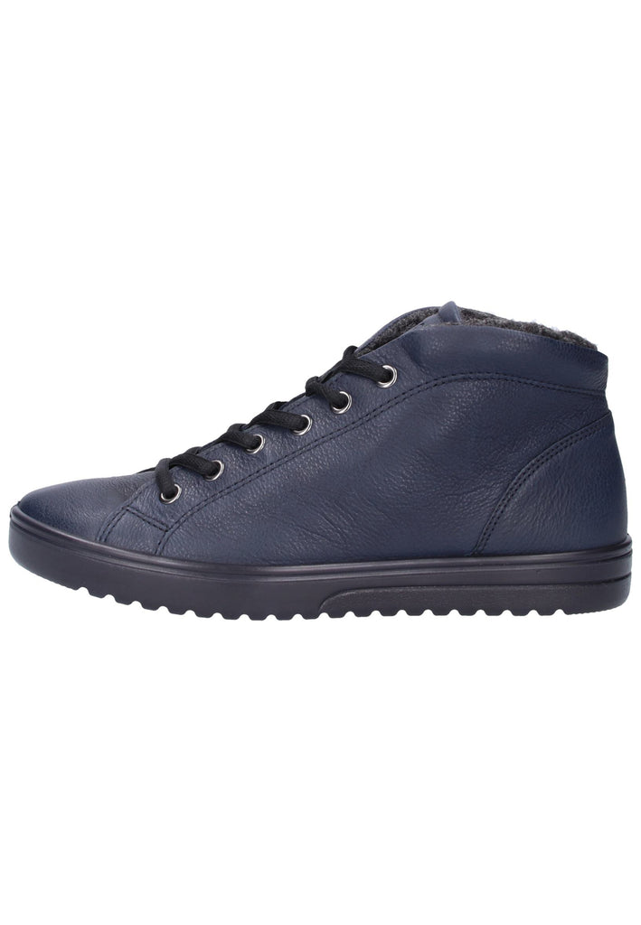 ecco Sneaker Leder Dunkelblau - surf4shoes