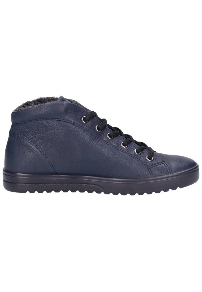 ecco Sneaker Leder Dunkelblau - surf4shoes