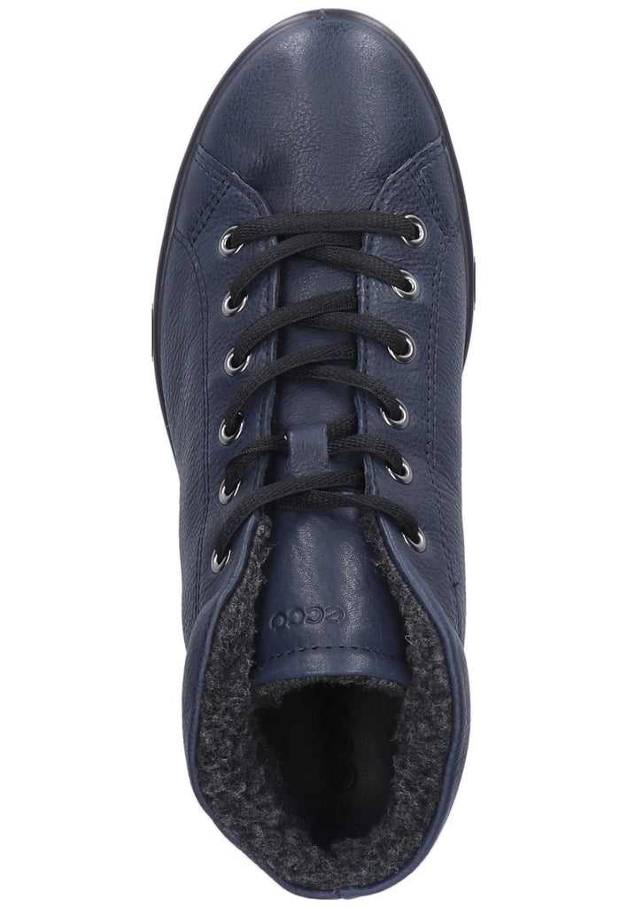 ecco Sneaker Leder Dunkelblau - surf4shoes