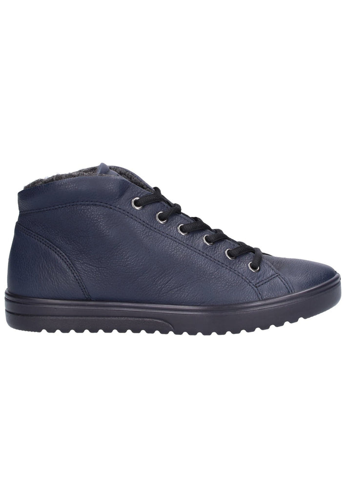 ecco Sneaker Leder Dunkelblau - surf4shoes