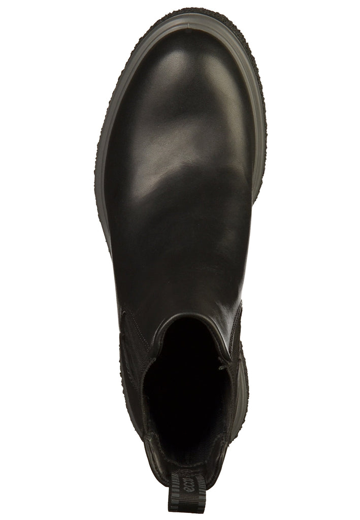 ecco Stiefelette Leder Schwarz - surf4shoes